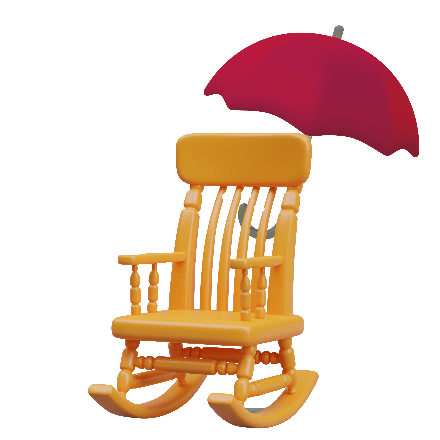 Life insurance retirement plan icon