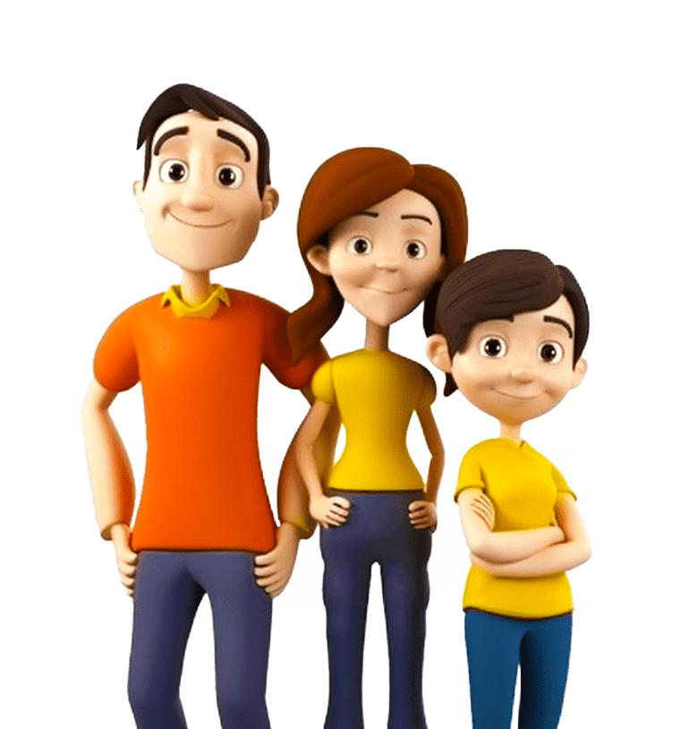 Family financial planning illustration