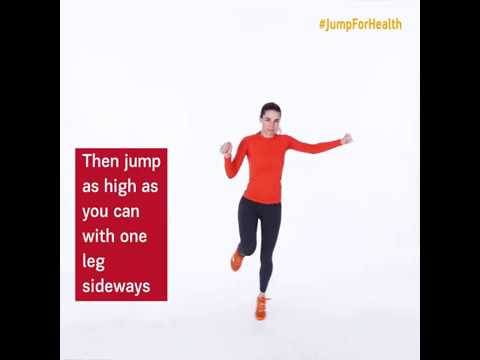 Day 18: Single Leg – Side to Side Jump