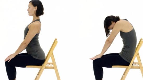 Effective chair yoga poses for tight shoulders neck and back