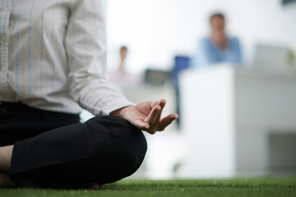 Yoga in office