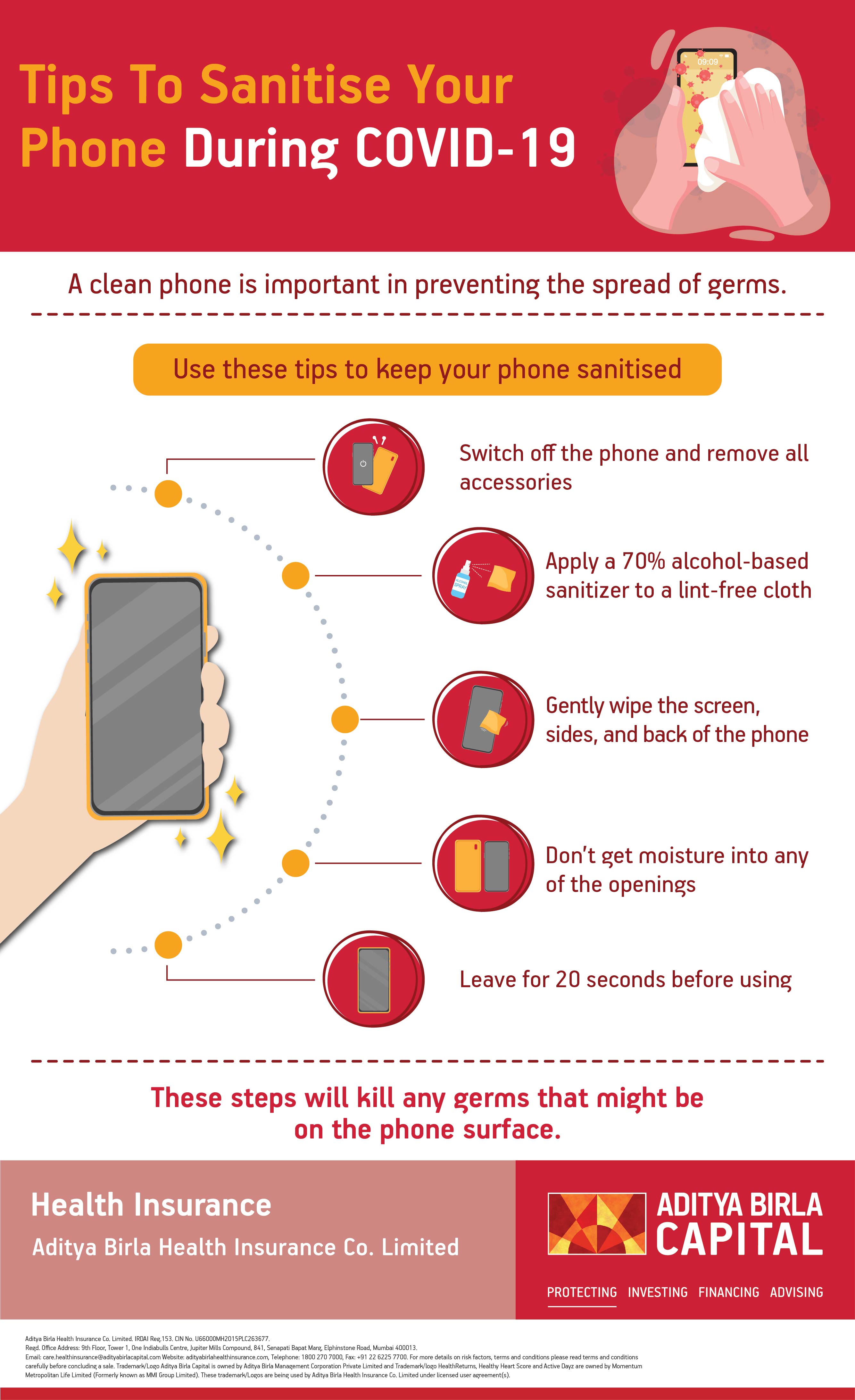 Tips To Sanitize Your Mobile Phone During COVID 19 ACTIV LIVING
