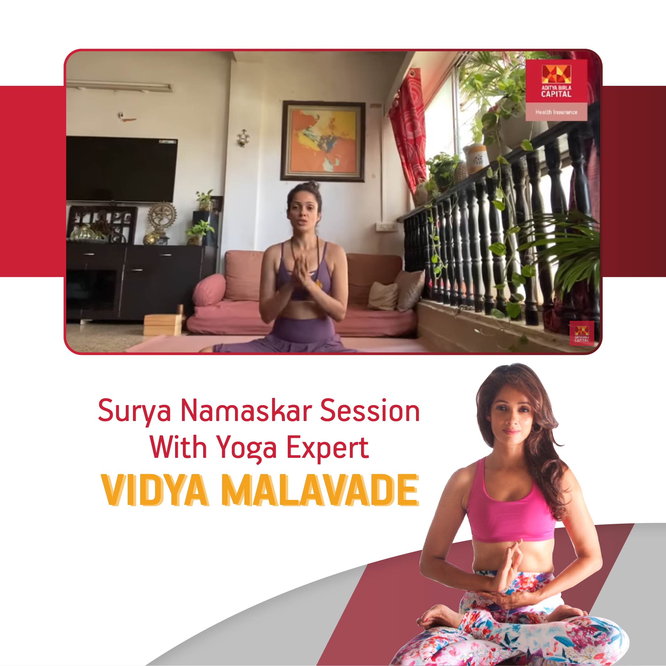 Surya Namaskar with Vidya Malavade- Activ Dayz