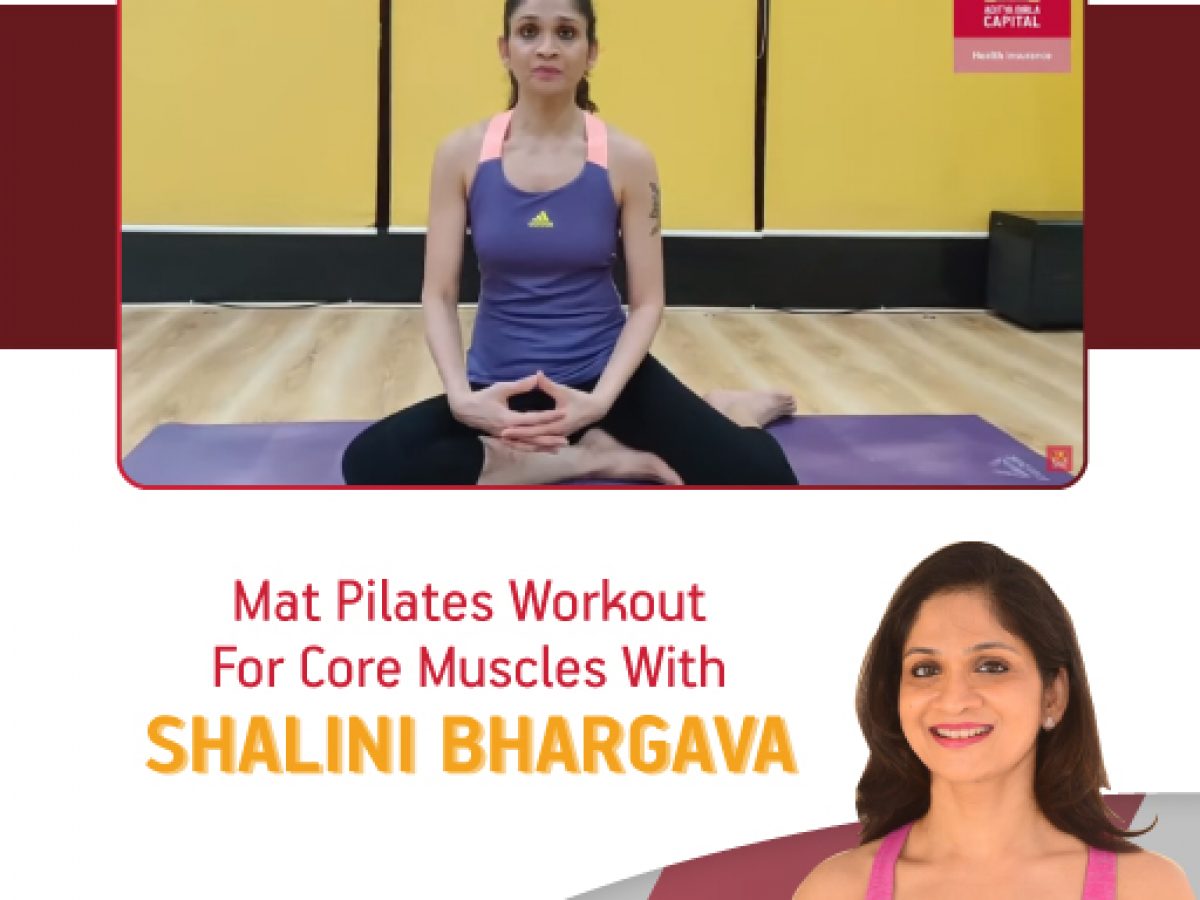 Mat Pilates Workout For Core Muscles - ACTIV LIVING COMMUNITY