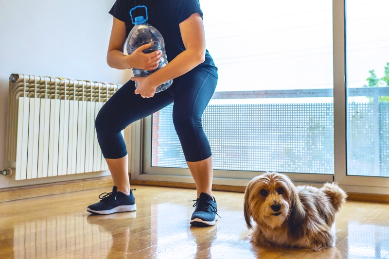 Lifting water bottles - Innovative Exercises