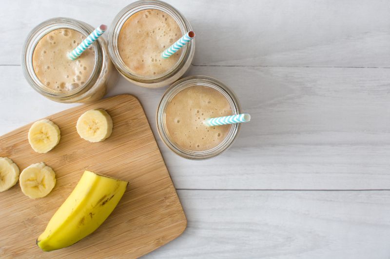 Homemade Protein Shakes - Banana Shake