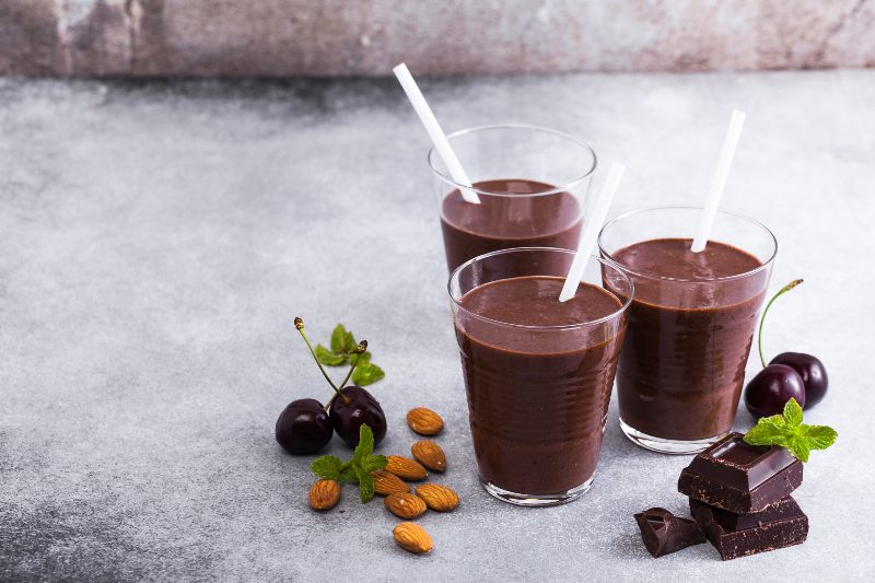Homemade Protein Shakes - Chocolate Shake