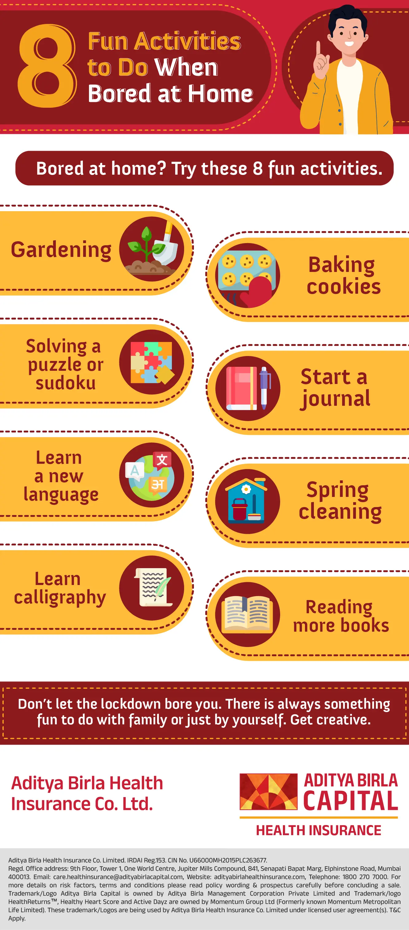 Infographic_8 activites to do when bored at home-02_Activ Living Community