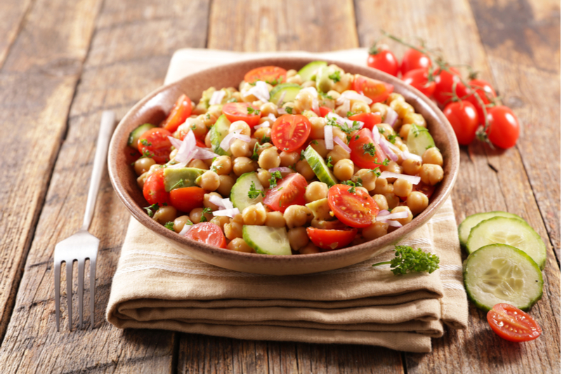 Chickpea salad snack_activ living