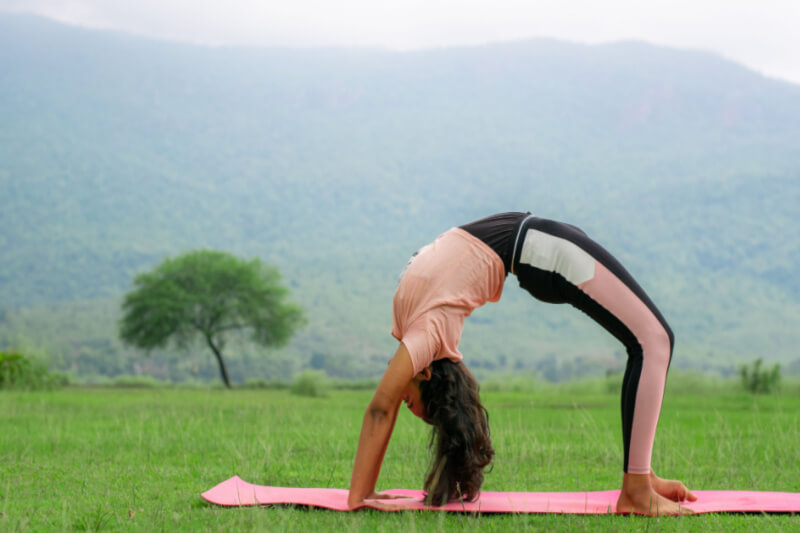 Yoga for Diabetes- Wheel Pose