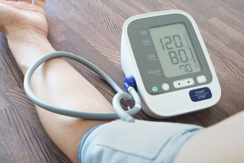 Blood pressure measurement at home