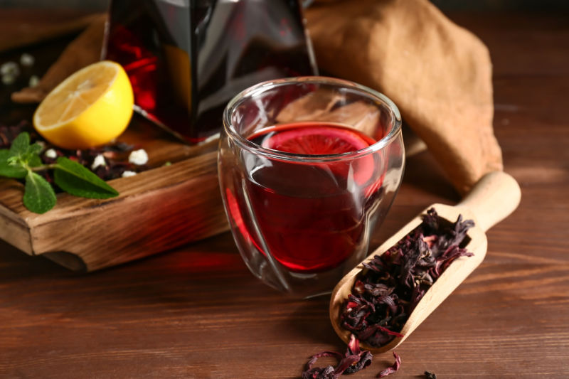 Home remedies for blood presssure - Hibiscus tea 