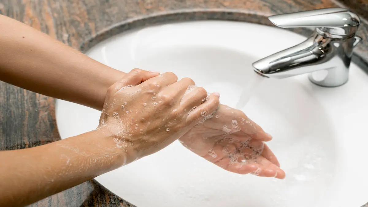 high-angle-woman-washing-hands_Activ Living Community