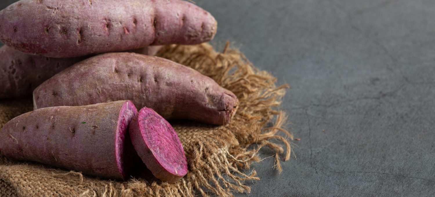 Purple sweet potatoes